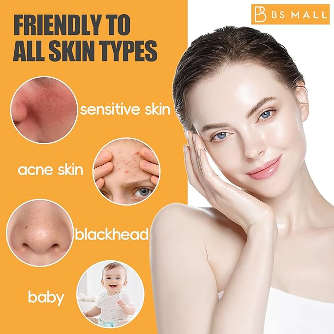 BS-MALL Compressed Facial Sponges - 80-count Reusable Cotton Pads For Face Cleansing,100% Natural Cosmetic Spa Sponges for Facial Cleansing, Soft Travel-friendly With Multi-purpose Daily Use