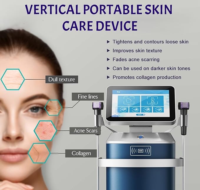 2 in 1 Portable Multifunctional Facial Care Salon Beauty Equipment Professional Anti-Aging Machine