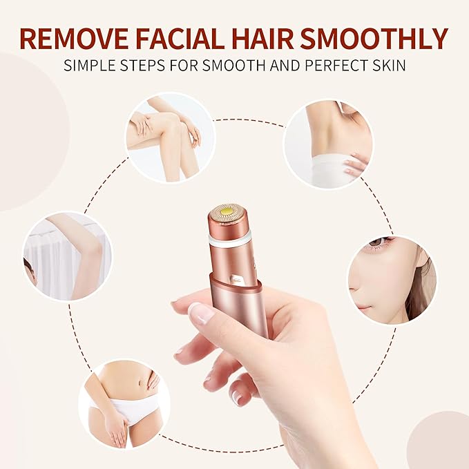 for Flawless Replacement Heads Gen 3 - Finishing Touch Flawless Facial Hair Remover Replacement Blades for Women, Shaver & Razor (4 pack Generation 3)