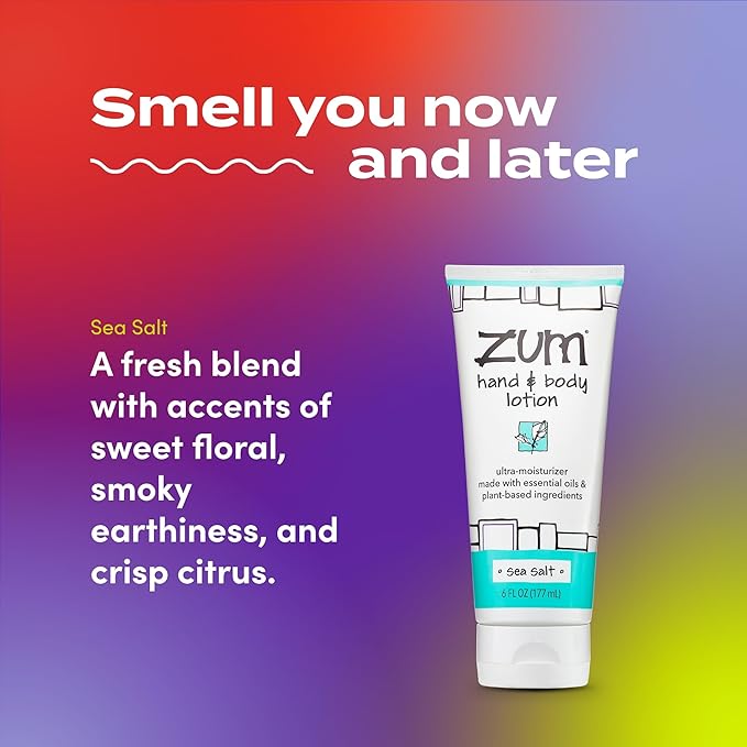 Zum Hand and Body Lotion - Sea Salt - 6 fl oz