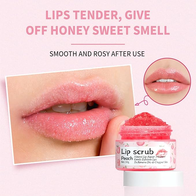 Lip Scrub, Lip Scrubs Exfoliator & Lips