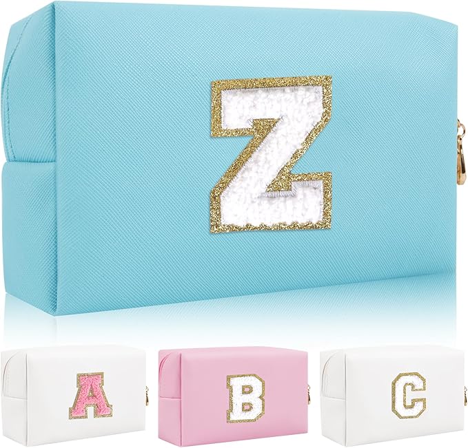 Personalized initial letter patch makeup