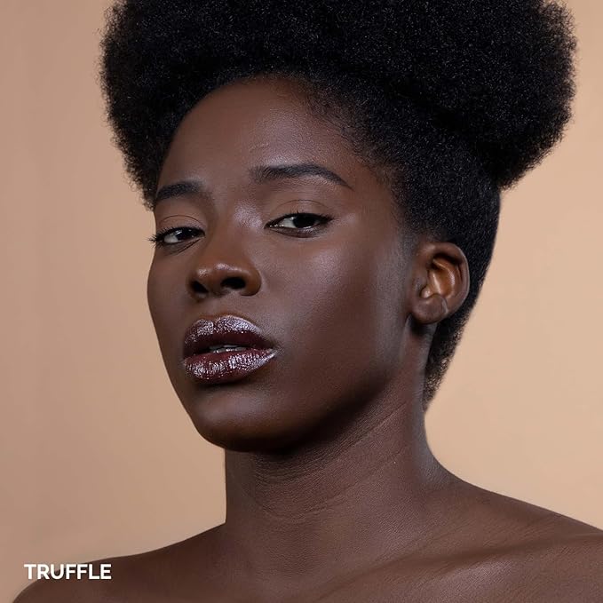 OFIR Skin Satin Medium Coverage Foundation | Buildable, Non-Creasing Finish | Vegan, Cruelty-Free, Paraben-Free Makeup | Blue Light Protection | 1 FL OZ (Truffle - Very Deep Cool)