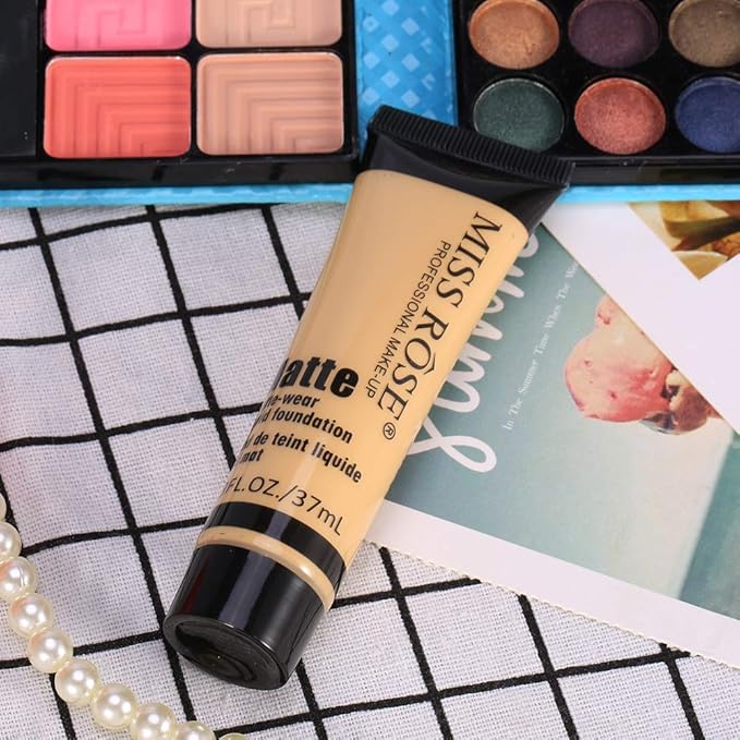 , Smooth Liquid Concealer Cream, Makeup Base Face Block Cream(#5)