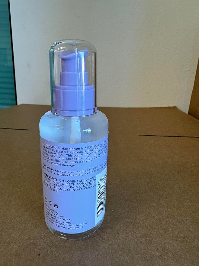 Luseta Biotin B-Complex Hair Oil Thickening & Strengthening for Thin and Dry Hair Promote Hair Growth 3.38oz