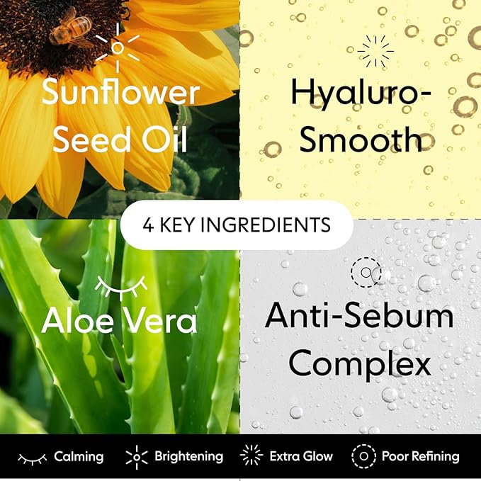 LOOPS DOUBLE TAKE - Hydrogel Korean Face Mask - Calms & Soothes Skin’s Surface - Helps Refine Pores and Luminous - For All Skin Types - 5 pc