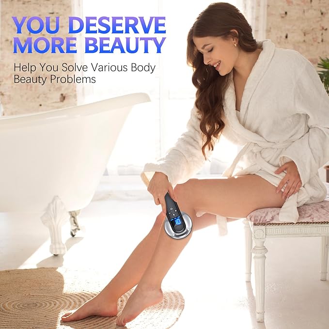 Body Sculpting Machine - Professional Handheld Cordless Cellulite Massager - Suitable for Belly, Neck, Legs, Hip, Arms