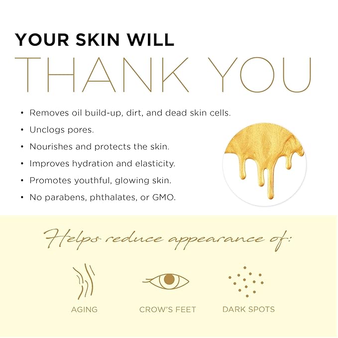 AZURE 24K Gold Firming Peel Off Face Mask - Anti Aging, Lifting, Illuminating & Revitalizing - Removes Blackheads, Dirt & Oil with Hyaluronic Acid & Collagen - Korean Skin Care - 150 mL - Pack of 2