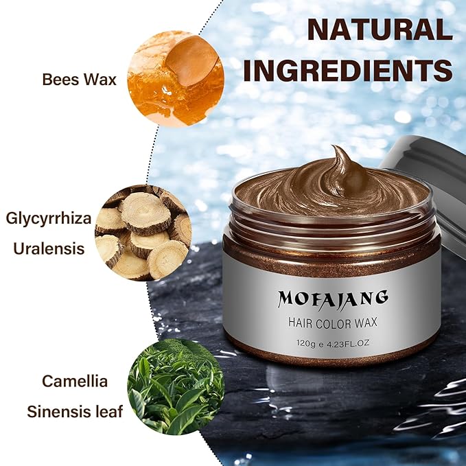 Temporary hair color Brown, Hair