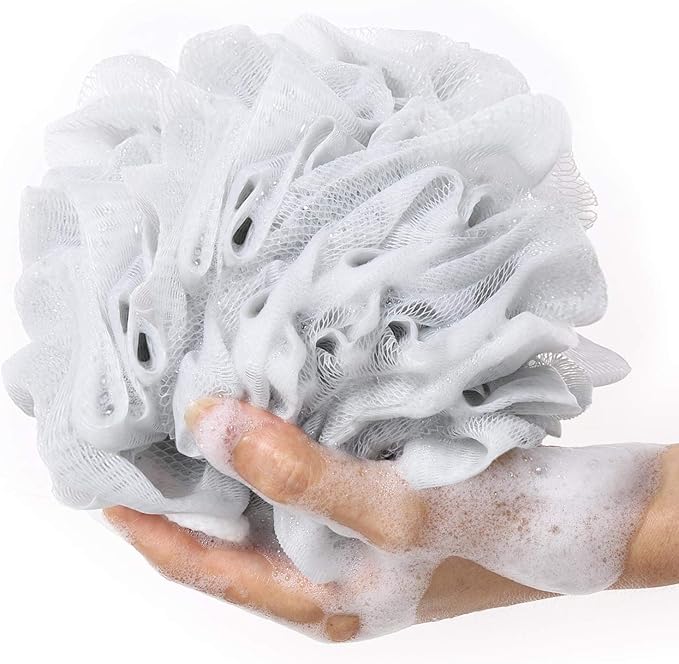 Btyms 4 pieces shower loofahs