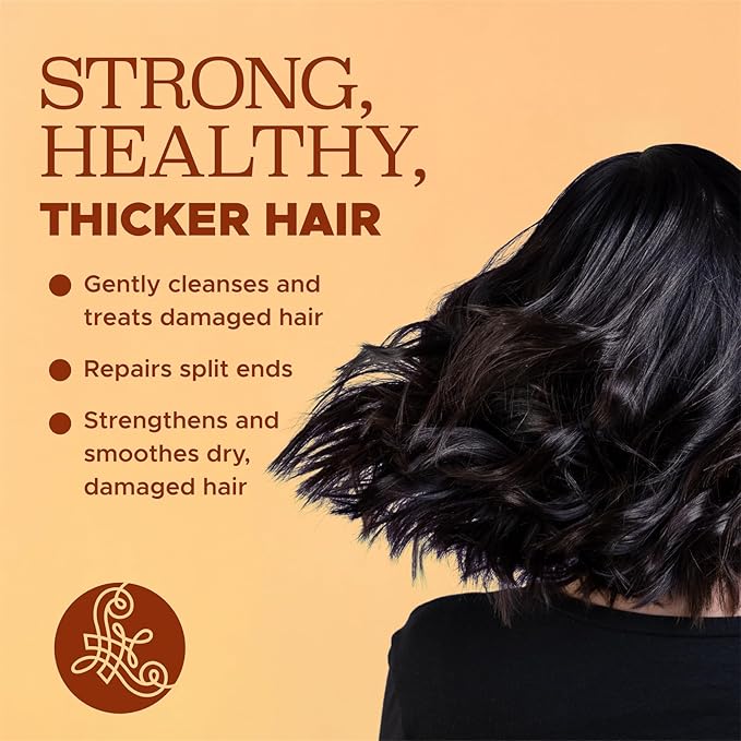 Luseta Hair Growth Shampoo with Turmeric & Collagen, Thickening Hair Volumizing for Women and Men Thinning or Oil, Color Safe for Treated Hair Sulfate and Parabens Free 33.8Oz