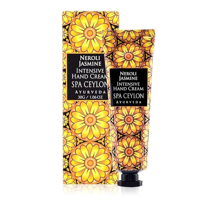 SPA CEYLON NEROLI JASMINE Intensive Hand Cream | Vitamin-Rich | Hydrate | Moisturize | 100% Vegetarian | Suitable for all skin types
