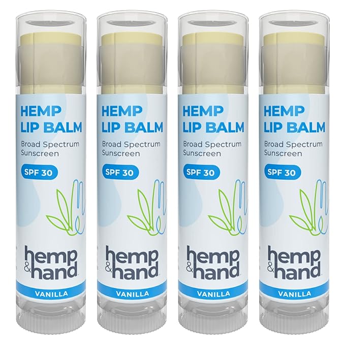 Organic Vanilla Hemp Lip Balm Oil