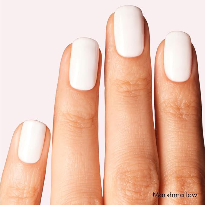 Dashing Diva One Gel Color & Magnetic Topper Duo - Diamante - Marshmallow & Iridescent Glitter Topper - 3-in-1 Base Coat, Nail Color & Top Coat - Gel Nail Polish Set