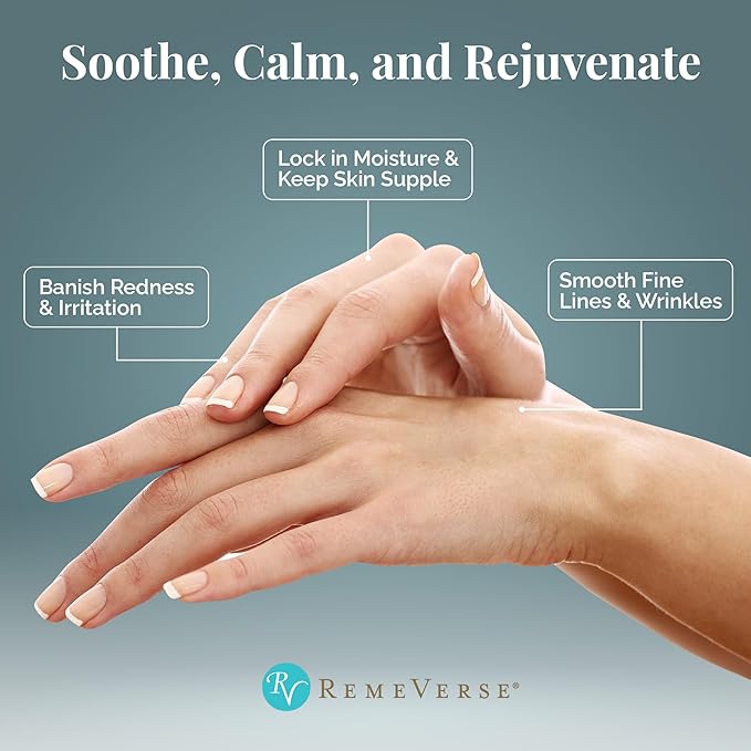 RemeVerse Hyaluronic Acid Serum - 100% Pure Formulation for Face, Lips & Décolleté - Intense Moisture for Dry Skin & Fine Lines - Wrinkle-Reducing Formula for a Youthful & Plump Appearance, 1 oz