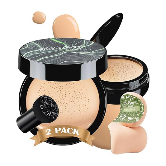 2 PCS Mushroom Head Air Cushion CC Cream Skin (Natural