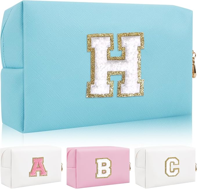 Personalized initial letter patch makeup