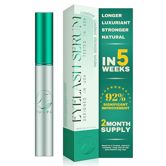 Lash Growth: Strengthen and thicken lashes with TUDPA's serum, 0.1 Fl. Oz (3 mL) (Green)