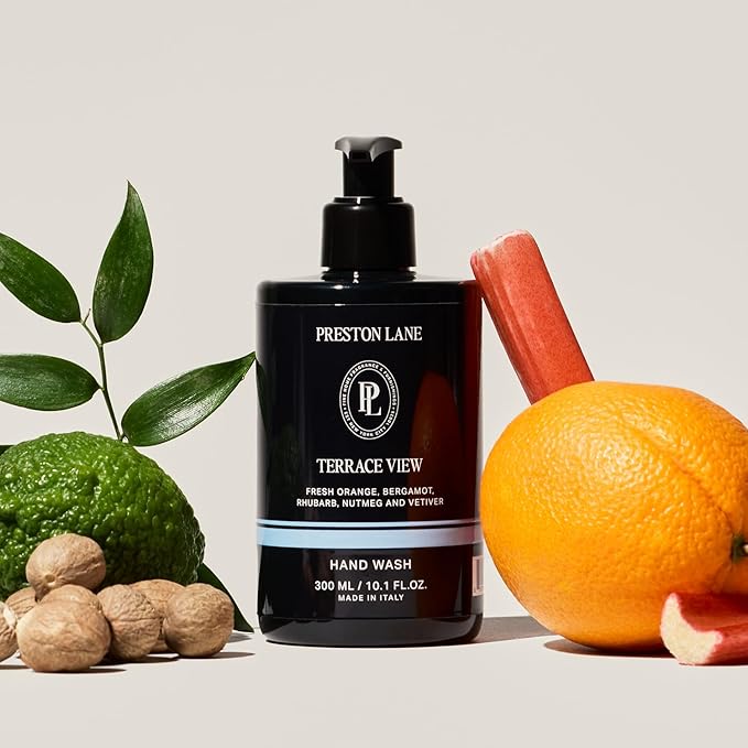 Preston Lane The Hand Wash, Scented Hand Soap, Gently Cleanses, Hydrating & Nourishing