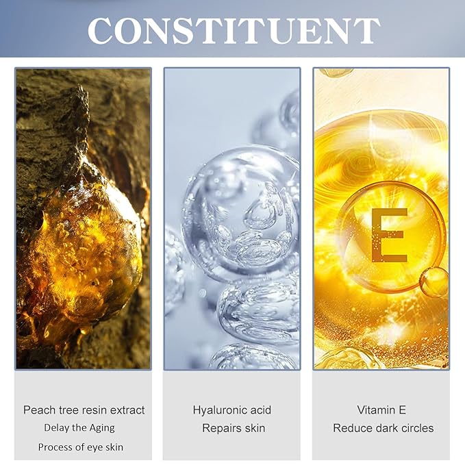 Men's Restoring Eye Cream Under Eye Cream for Dark Circles & Puffiness, Delay Aging Process of Eye Skin, Hydrating & Moisturizing, Reduces Puffiness, and Fine Lines