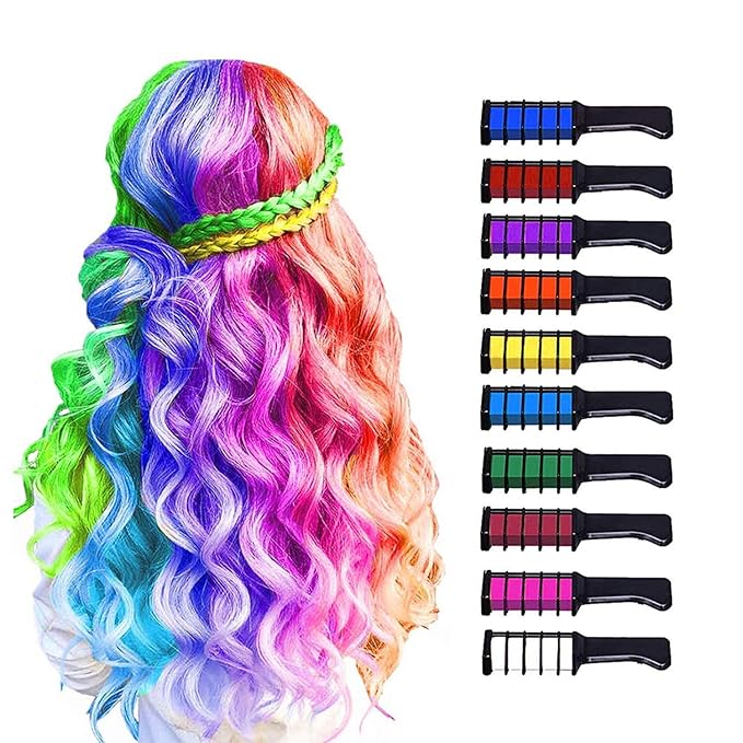MSDADA 10 Color Hair Chalk