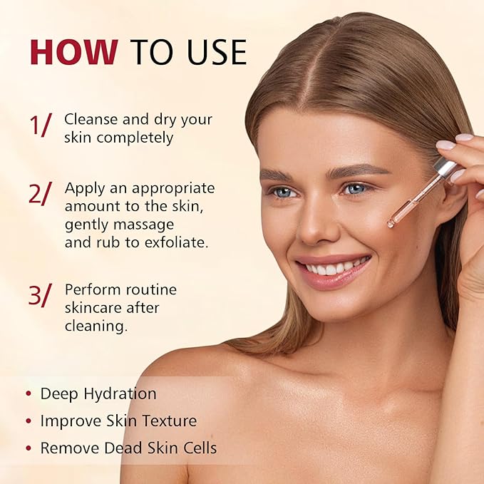 2PCS Rice Exfoliating Ampoule Set – Black & White Rice Brightening Duo for Glowing Skin | Gentle Peel + Pore Minimizing & Deep Hydration