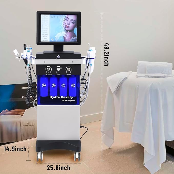 14-in-1 Hydrogen Oxygen Facial Skin Care Machine Home and Office