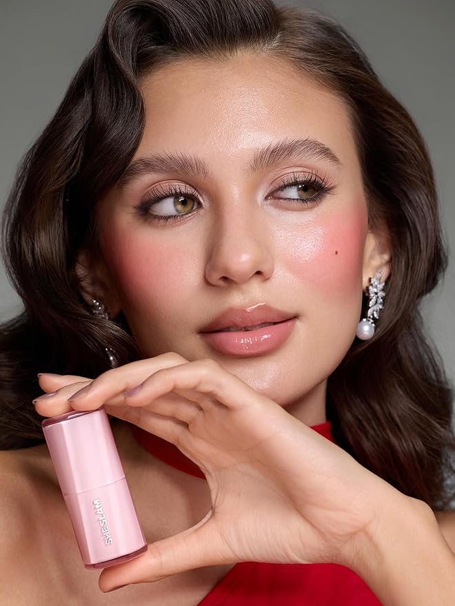 SHEGLAM Buttery Bliss Blush Stick Cream Milk Makeup Blush-Cherry Pick