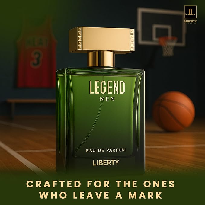 Liberty Legend Eau de Parfum for Men - Long Lasting Perfume with Bold Oriental Woody Notes, Signature Luxury Fragrance for Confidence Style Attraction, Perfume for men, Gift For Men,100ml
