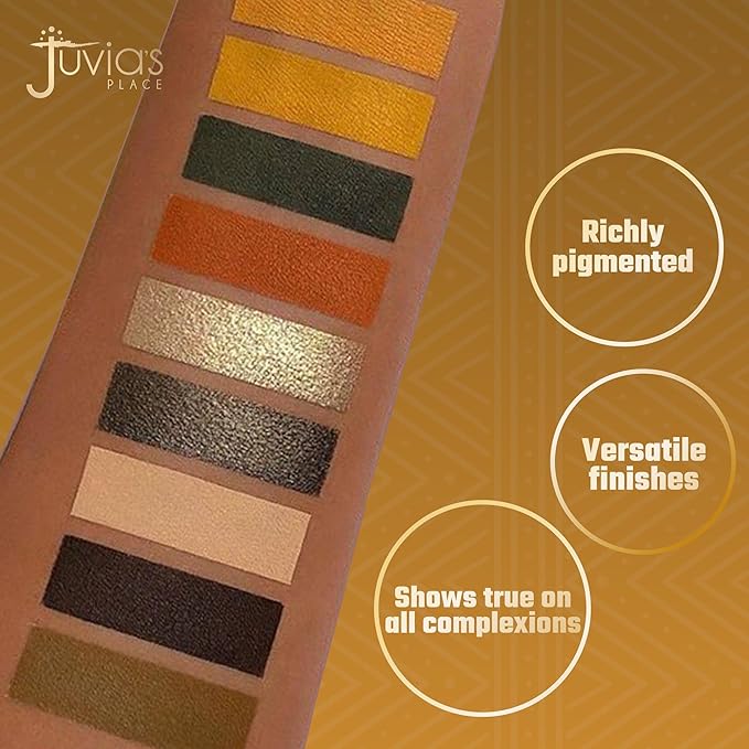 Juvia's Place Palette The Nomad - Marigold, Shimmering