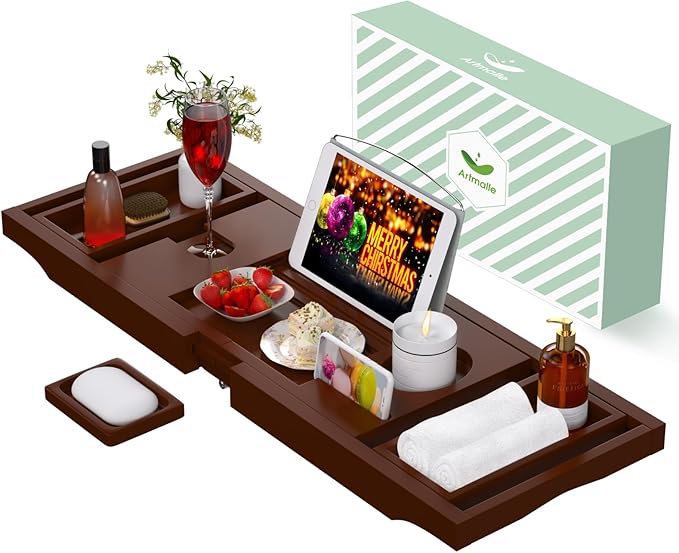 Bathtub caddy tray for tub,