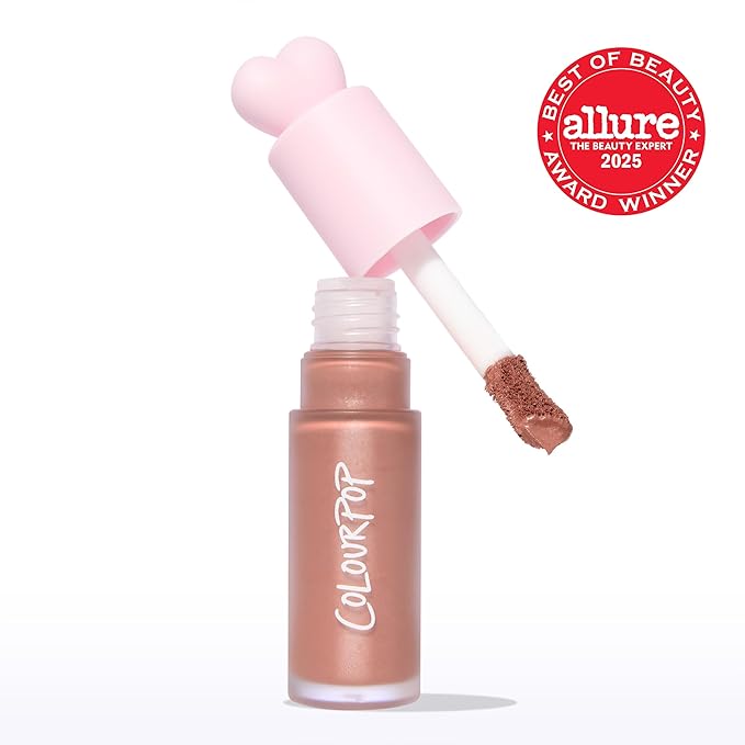 ColourPop Weightless Liquid Blush - Hydrating, Liquid Blush for Cheeks - Glowy, Pearl Finish with Hyaluronic Acid for a Healthy Glow - Designed with a Doe Foot Applicator - City Walk (0.3 Fl Oz)