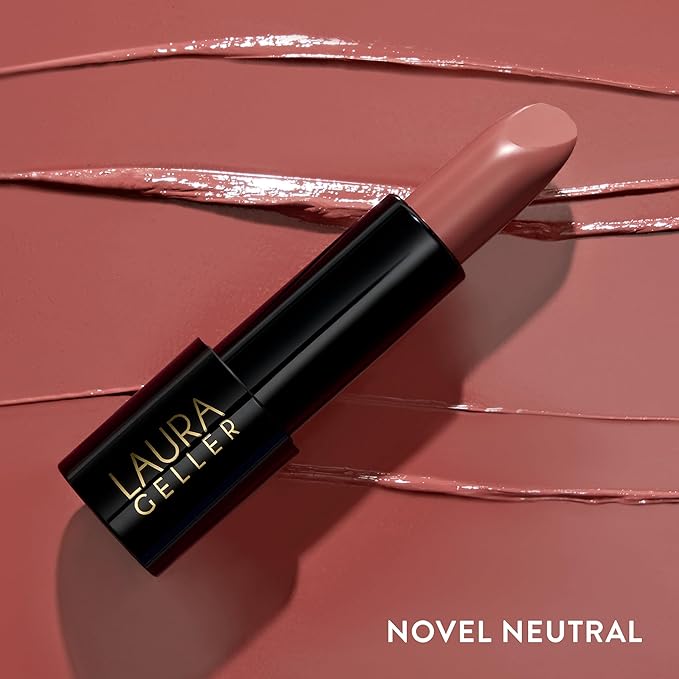 LAURA GELLER NEW YORK Modern Classic Lipstick - Novel Neutral - Ultra-Rich Color - Luxurious and Lightweight - Cream Finish