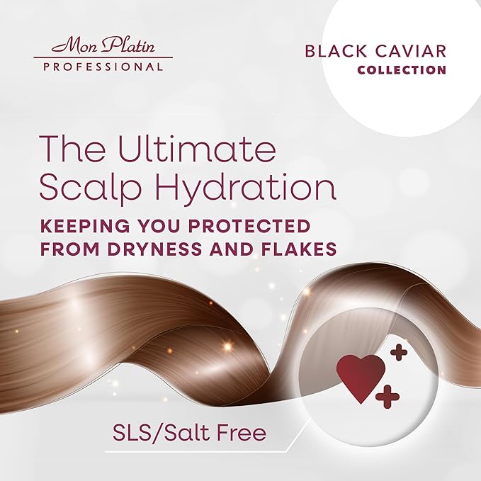 Mon Platin Black Caviar Total Clean Anti-Dandruff Shampoo - 500ml (17oz)