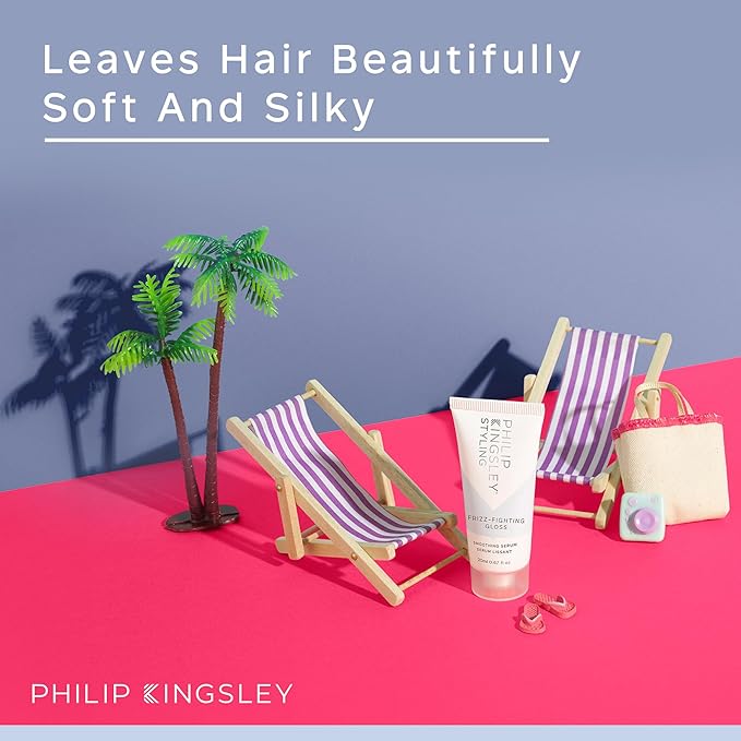 PHILIP KINGSLEY | Frizz-Fighting Hair Gloss | Smoothing Hair Serum to Control Frizz, Condition and Add Shine | 0.67oz