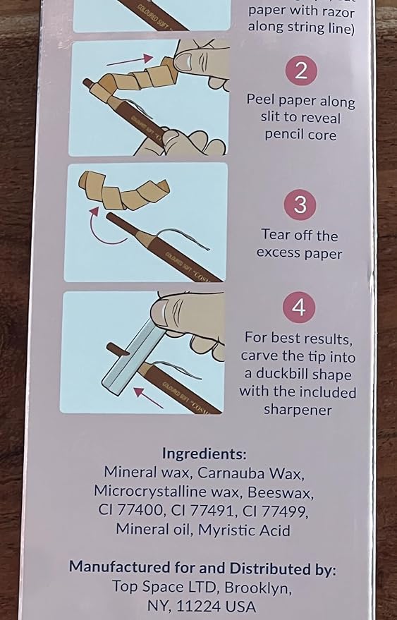 Stylia Waterproof Eyebrow Pencils For Women – Long-Lasting Microblading Supplies Brow Pencil, Perfect for Eyebrow Shaper, Filling & Defining Natural-Looking Brow - (12PC Light Brown)