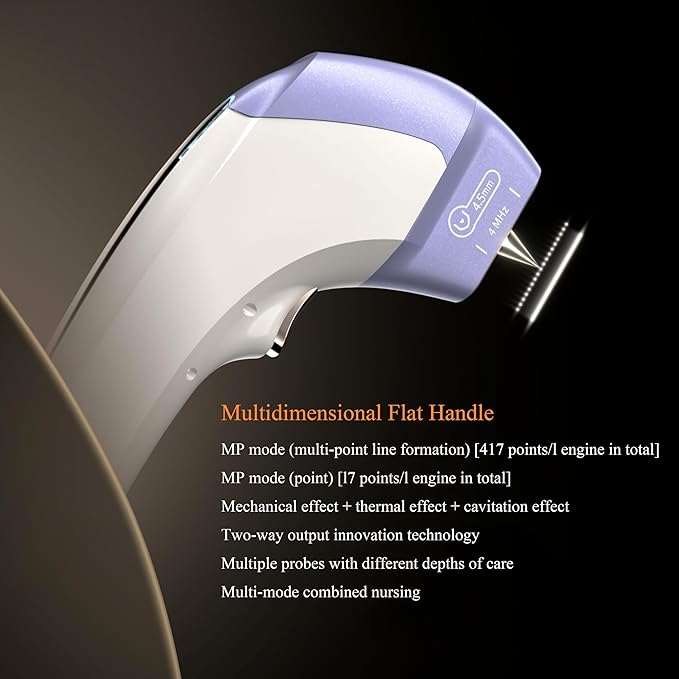 TT 10D Beauty Machine For Face, Multifunctional Facial Care Machine With 10 Cartridges