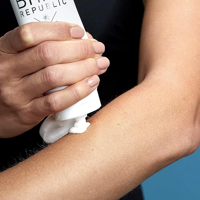 Bare Republic Mineral SPF 50 Sport Sunscreen Lotion. Natural Vanilla Coconut Scented Lightweight and Sheer Sunscreen Lotion, .5 Ounces, 2 Pack