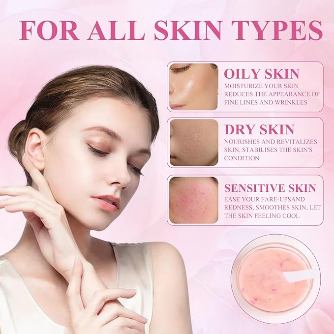 23 Fl Oz Jelly Mask Powder for Facials Professional Natural Gel Face Masks, Hydrating & Moisturizing Jelly Mask SkinCare