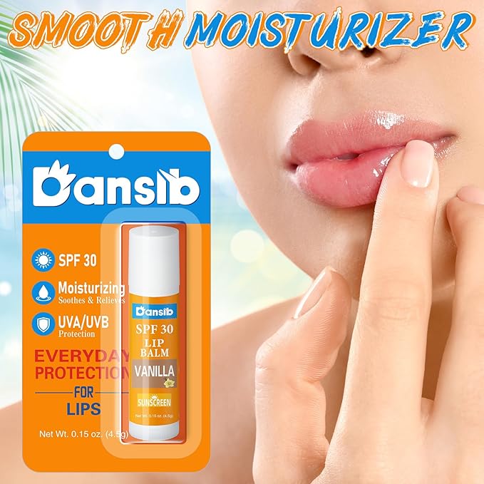 10 Pcs Sunscreen Lip Balms Bulk