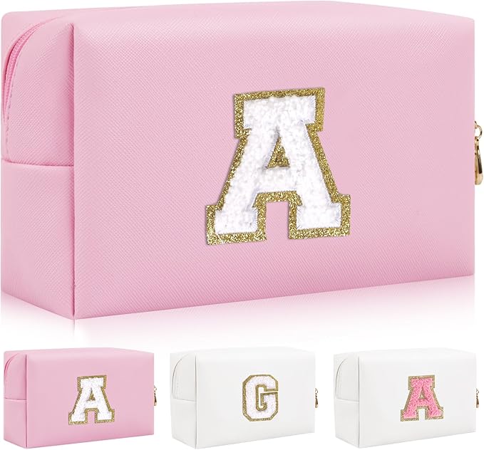 Personalized initial letter patch makeup