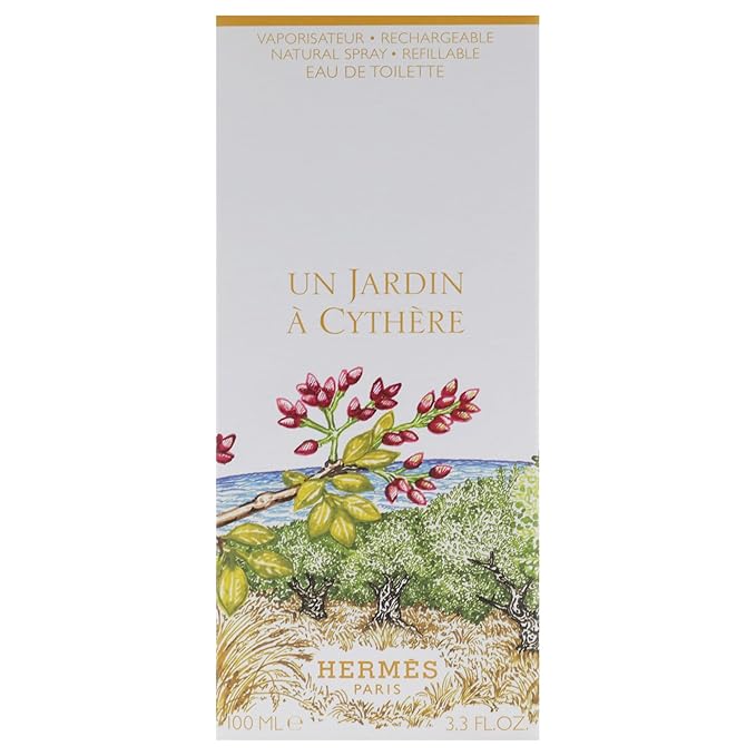 Hermes Un Jardin A Cythere for Unisex - 3.3 oz EDT Spray (Refillable)