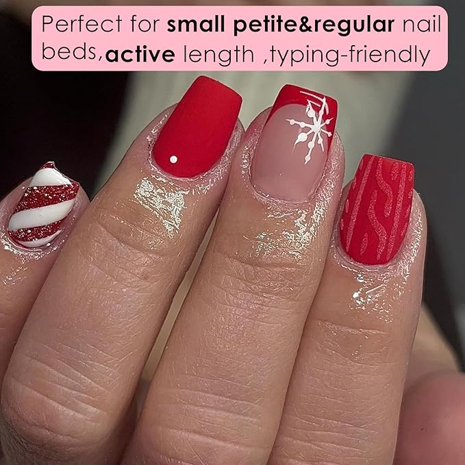 Extra Extra Short Coffin Nail Tips, No File Matte XXS Coffin Soft Gel Fake Nails Full Cover, Petite Nails for Small Regular Nail Beds,Clear Fake Acrylic Nails for Extension,15 Sizes 360Pcs