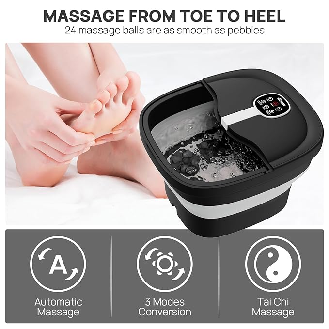 HOSPAN Collapsible Foot Spa Electric