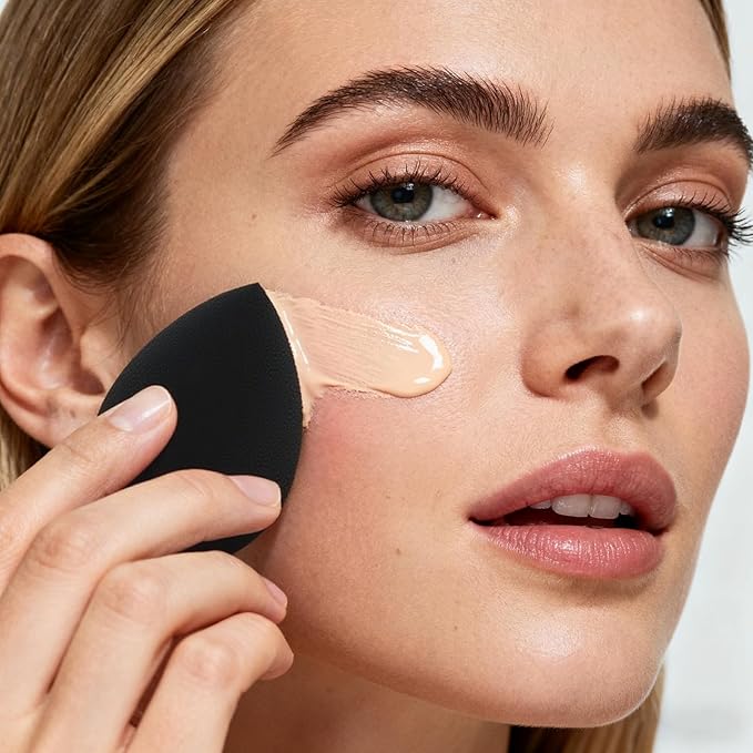 15 Pcs Multicolor Makeup Sponge Set - Latex-Free, Soft & Reusable Beauty Blender Sponges for Wet/Dry Use Blending Powder Puff for Foundation & Concealer Washable Makeup Sponges