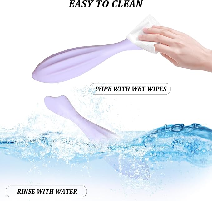 Lafo Facial Massage Roller, Silicone Face Massage Tools,Face Roller Skin Care for Shapes Body & Face Curves, Reduces Tiredness, Self Care Gift for Women Face and Eyes Massage (Purple)