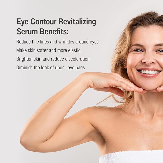 Wilma Schumann Eye Contour Revitalizing Serum, Eye Serum for Wrinkles, 8 oz