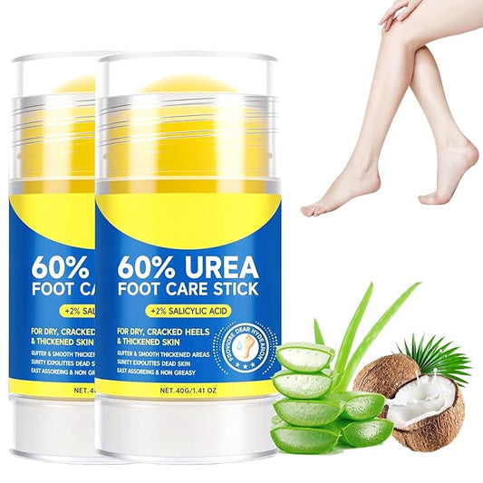 Hydrating and Anti-Cracking Foot Cream, 2025 Moisturising and Relieves Cracking and Dryness Foot Cream, Hand and Foot Repair Cream for Women & Men Callused, Feet, Knee, Elbow, Hand (BU-2PCS, #01)