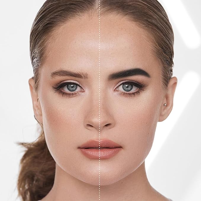 Boobeen Liquid Eyebrow Pen, Microblading Eye Brow Pencil with 4 Micro Tip, Waterproof Brow Pen Filler Creates Natural Brow Makeup, Long-lasting