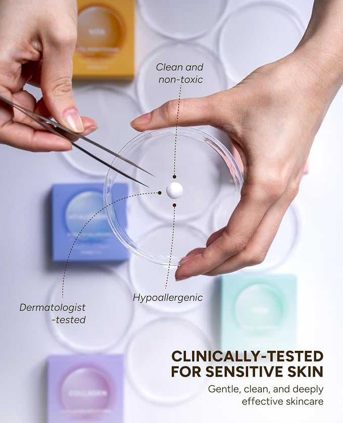 Vita Brightening Melting Capsule – Vitamin C for Bright and Radiant Skin | Korean Skin Care for Sensitive Skin | Booster for Brightening Serum, Toner & Moisturizer | 8 Capsules